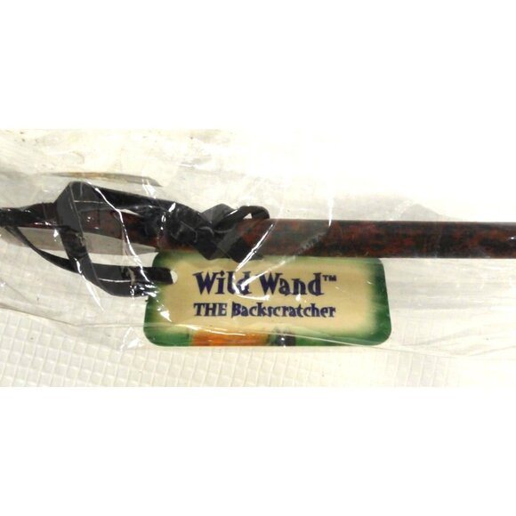 Vintage WILD WAND Backscratcher 19" long with bird on end set of 2 NEW - Picture 3 of 3
